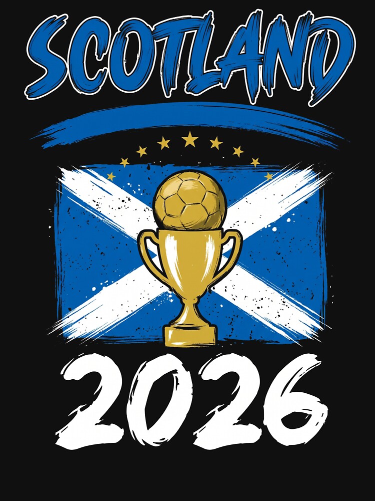 Scotland 2026 Scottish Football Supporter World Cup Fan by SofenArt