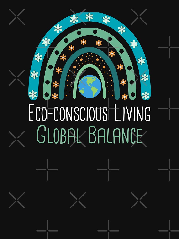 Eco-conscious Living, Global Balance Environmental Protection Positive Phrase by FemiBiutti