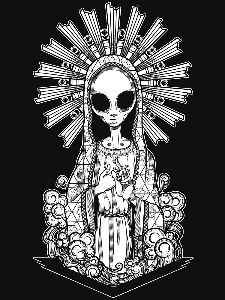 The alien Virgin - Black version by ToleStyle