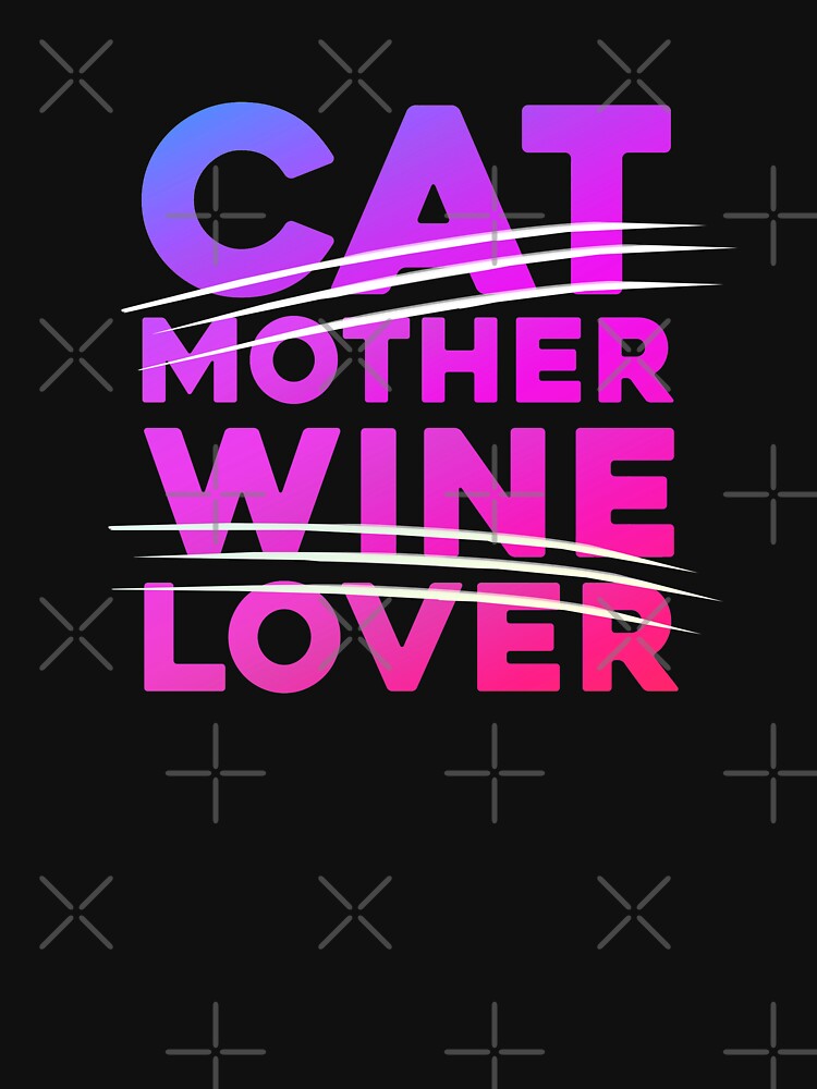 Cat Mother Wine Lover by ArqDezines