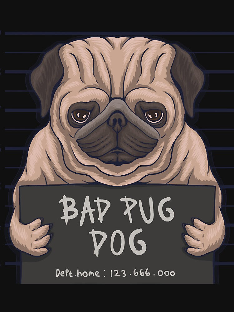 bad pug by RobertHa909577