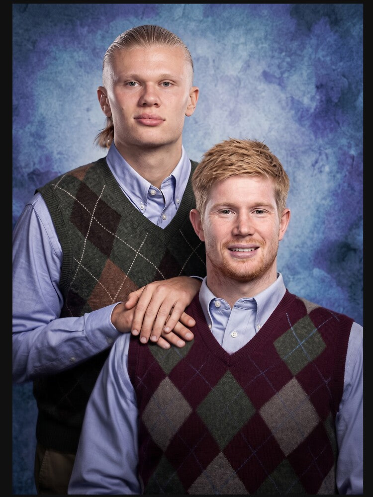 Erling Haaland & Kevin De Bruyne by delacerdaan