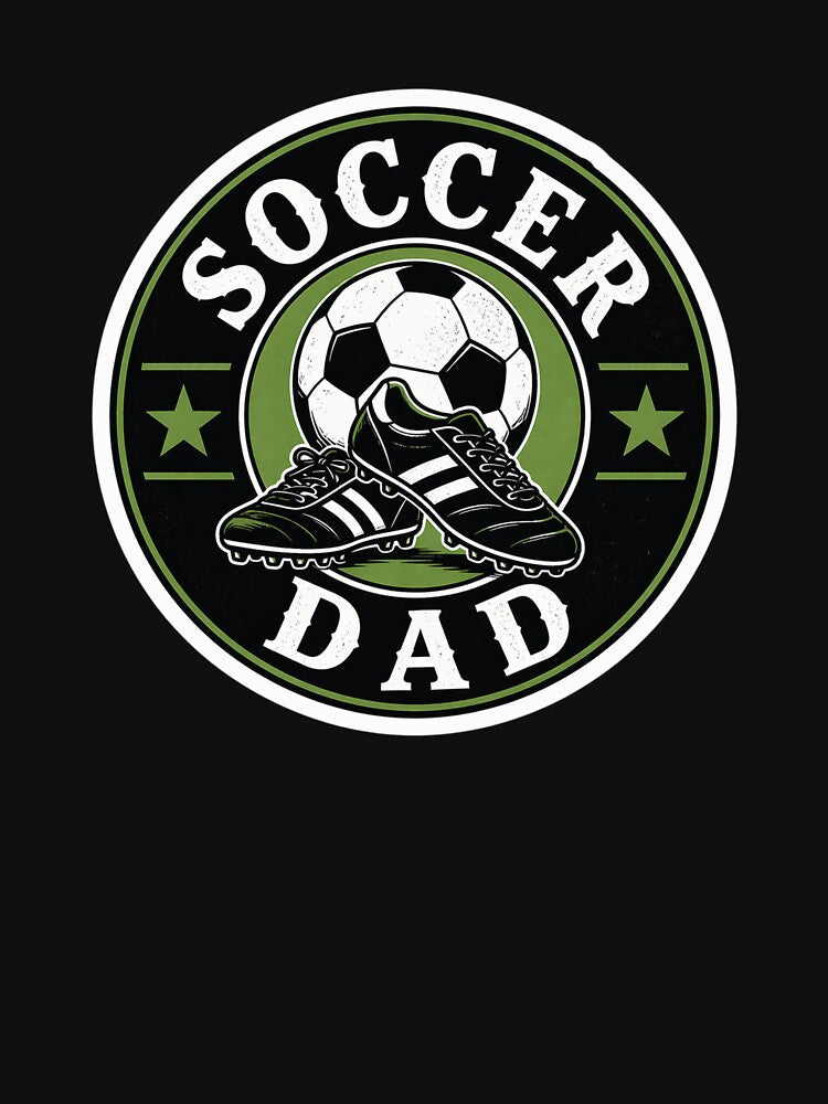 Soccer Dad Vintage Badge by EastEndTownie