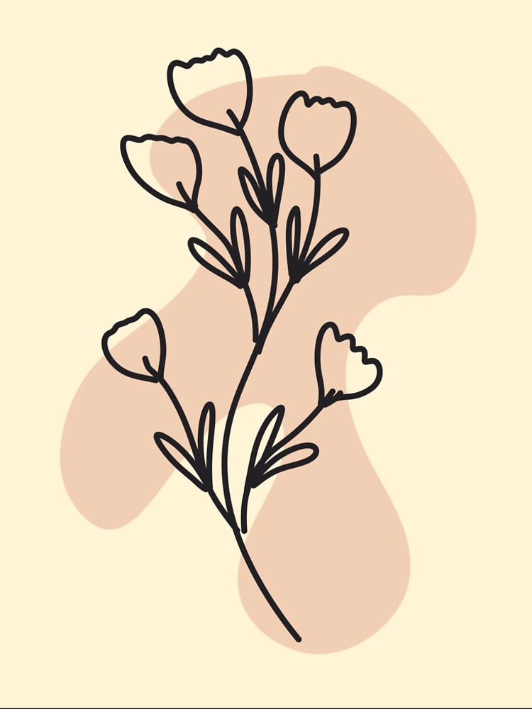 Flower aesthetic art by MiniBooo
