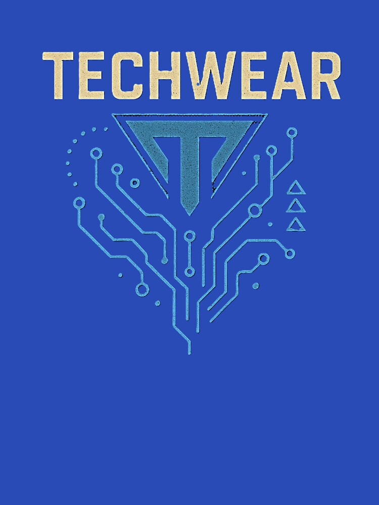 Techwear Circuit Design – Futuristic Cyberpunk motif by LLWerk