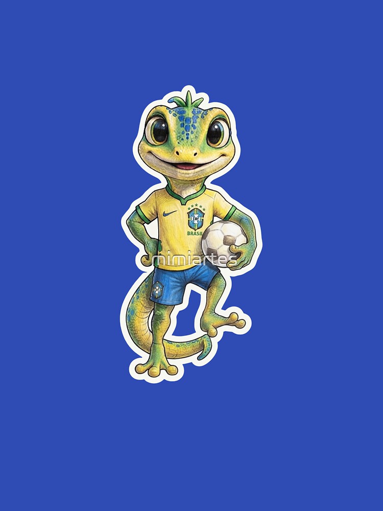 Brazilian Soccer "Troirinha" Mascot Cute Illustration by Mimi Artes by mimiartes