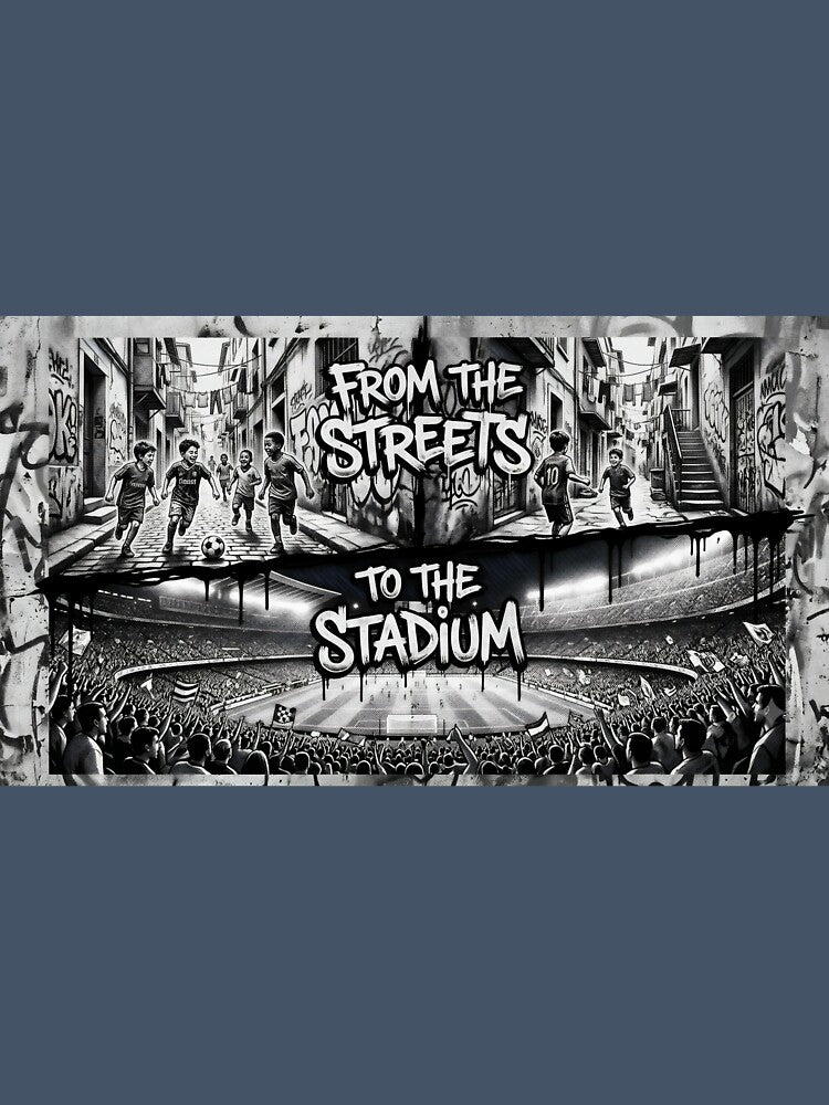 From the Streets to the Stadium - Football Street Art by Minute90th