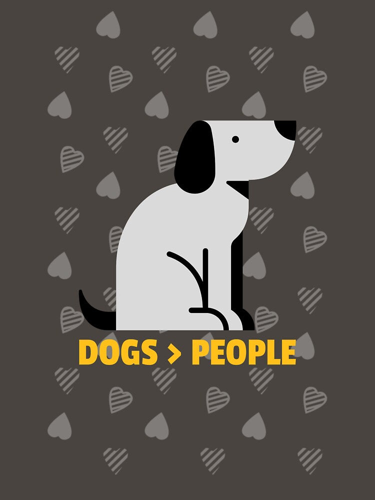 Dogs > People by LugosTees