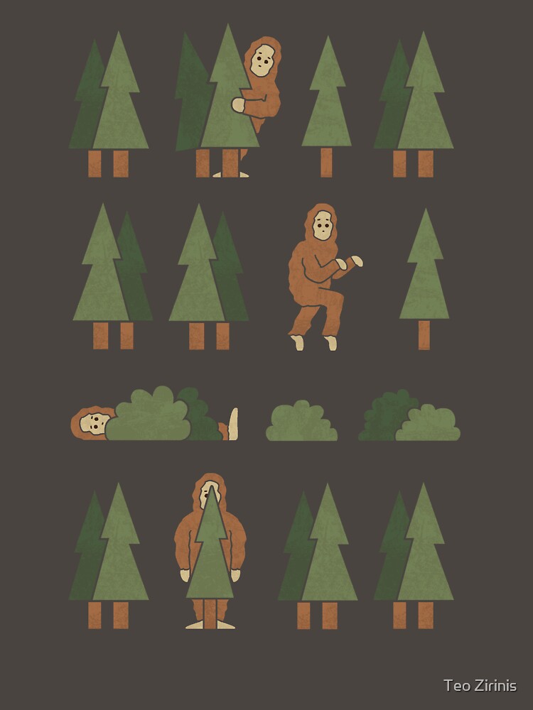 Bigfoot Forest by HandsOffMyDinosaur