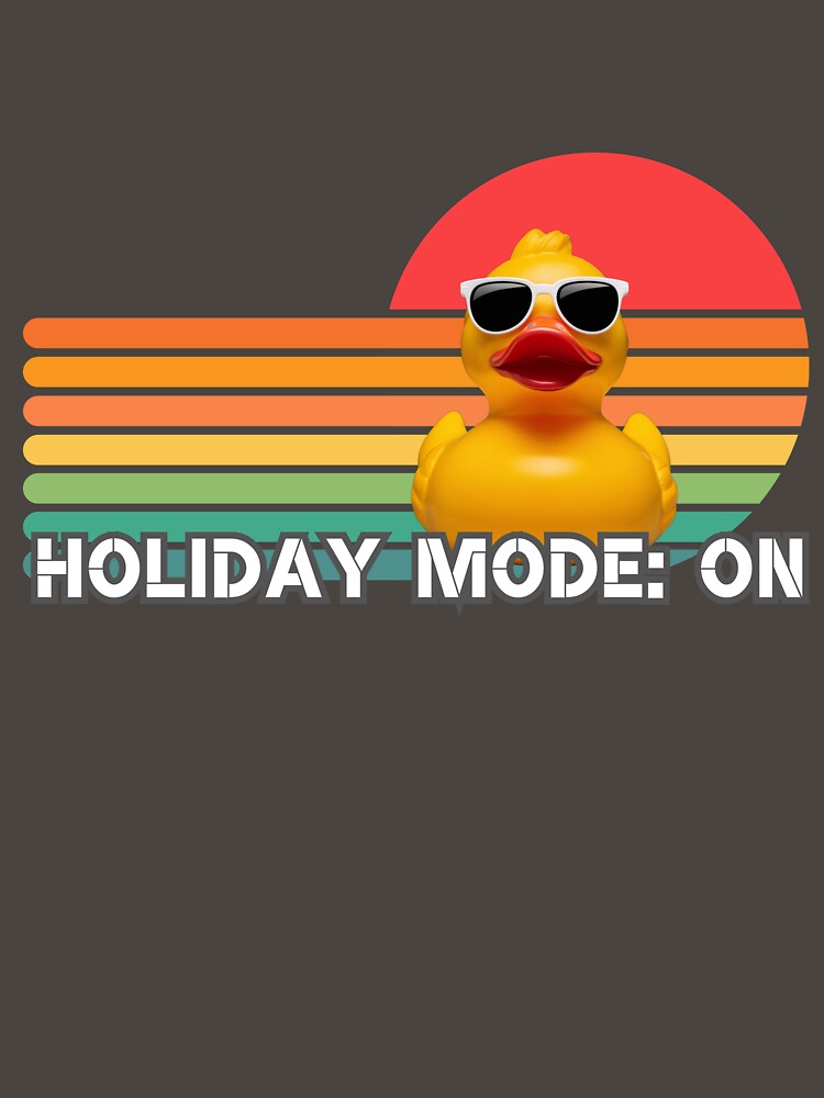 yellow duck on holiday by Mayaart83