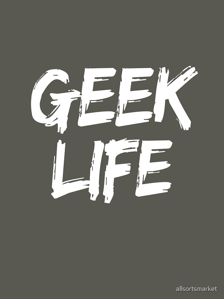 GEEK LIFE - iPhone Cases & Skin by allsortsmarket