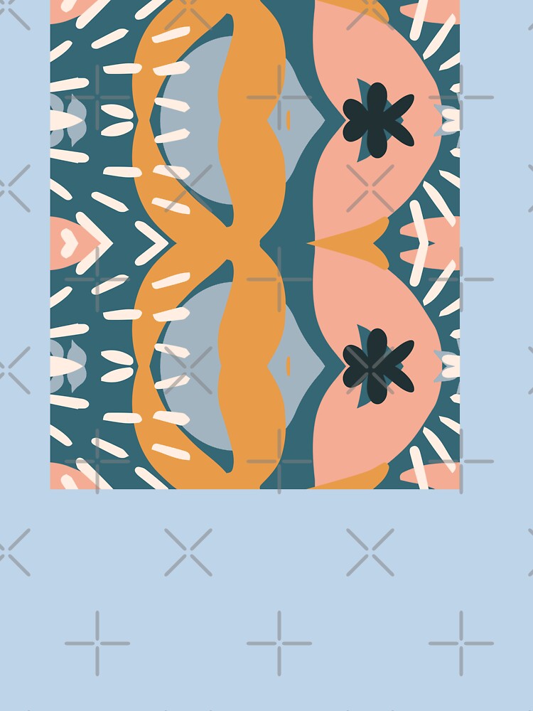 Abstract Seamless Floral Design Pattern by Kamzzi