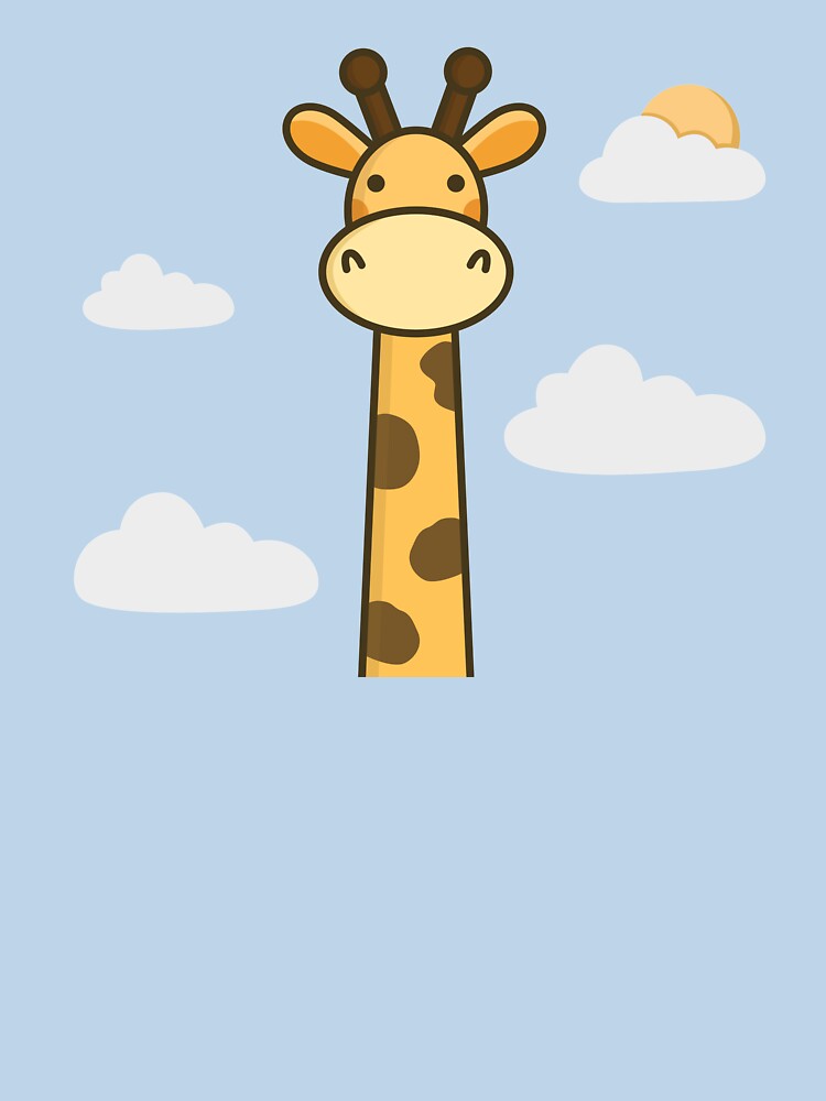 Kawaii Cute Giraffe by wordsberry