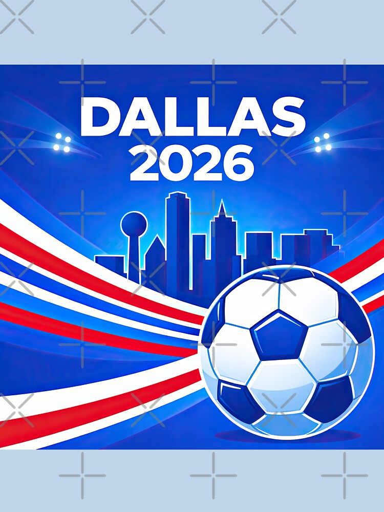 Dallas 2026 Soccer Event Stadium Festives by BrickByDream