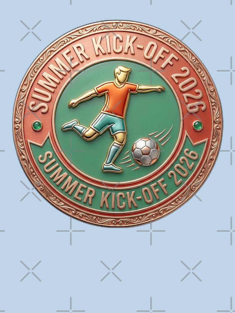 Summer Kick-Off 2026 Soccer Season Luxury Emblem by Fatomfatom