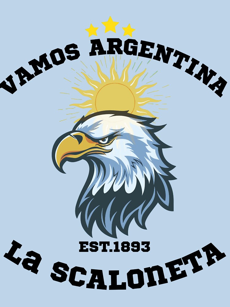 Vamos Argentina Eagle Football Fan Graphic by WildTrace