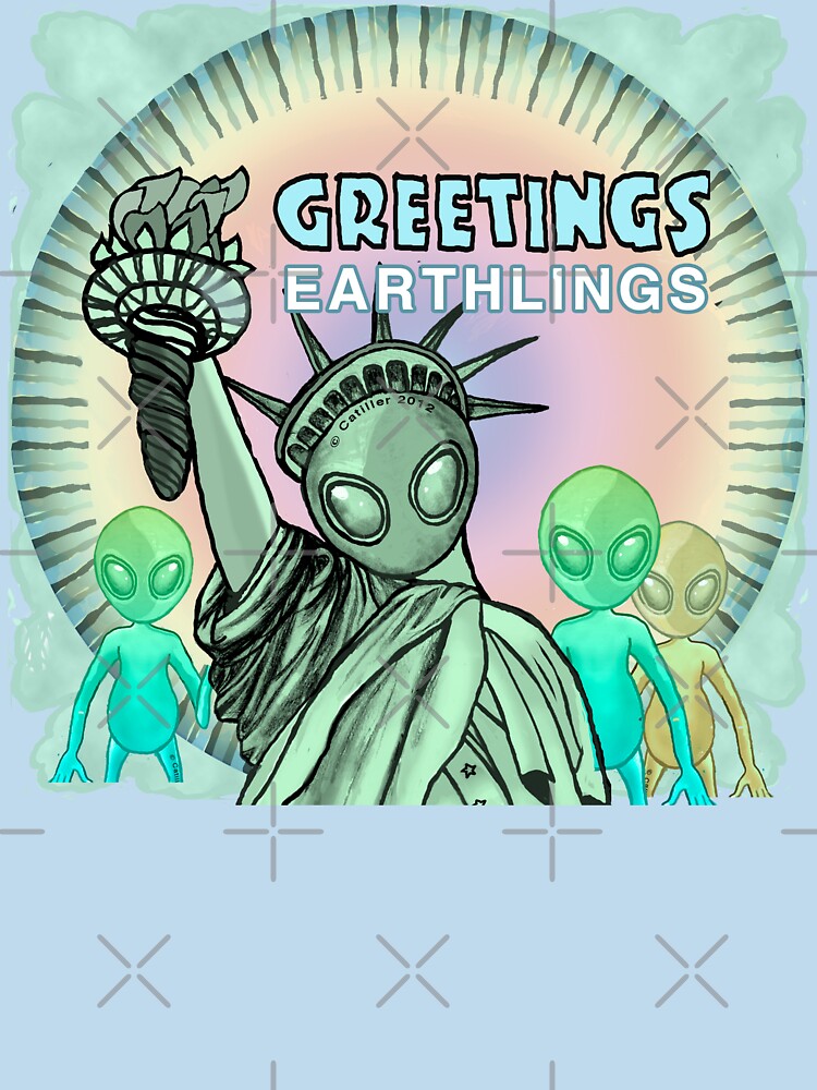 Greetings Aliens by artmuvz