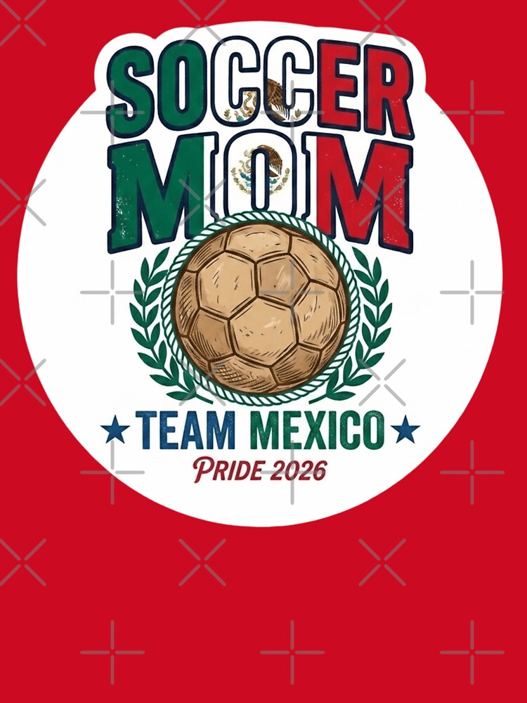 Vintage Mexico Soccer Mom Retro Mexican Flag Football Fan by Fatomfatom