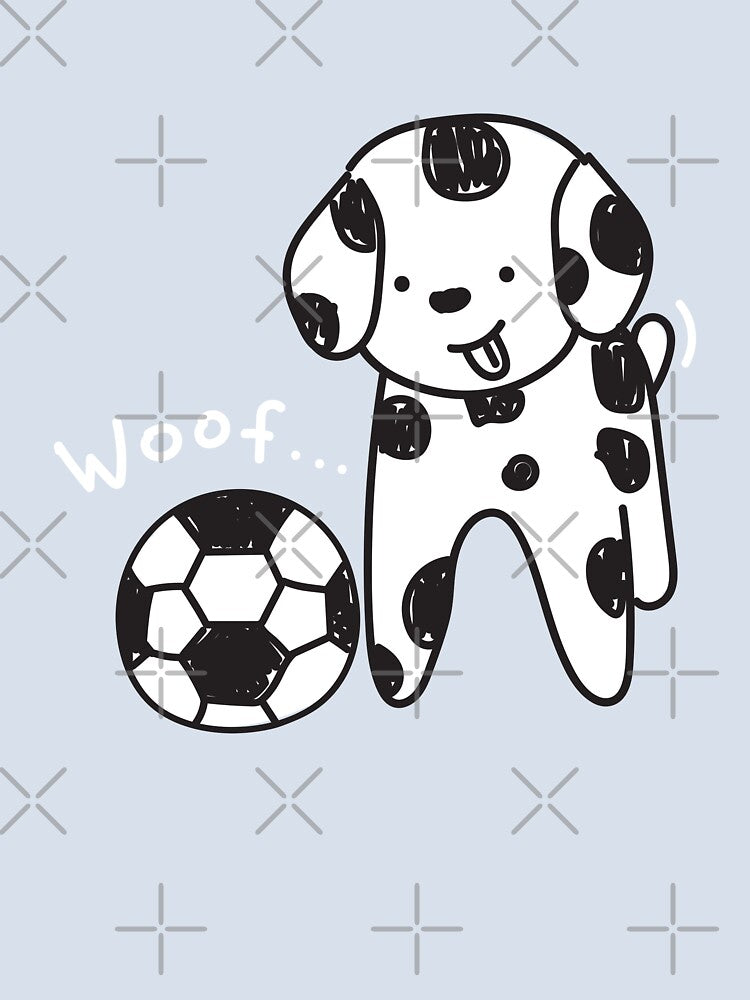 Soccer Dog by cheerio_ day