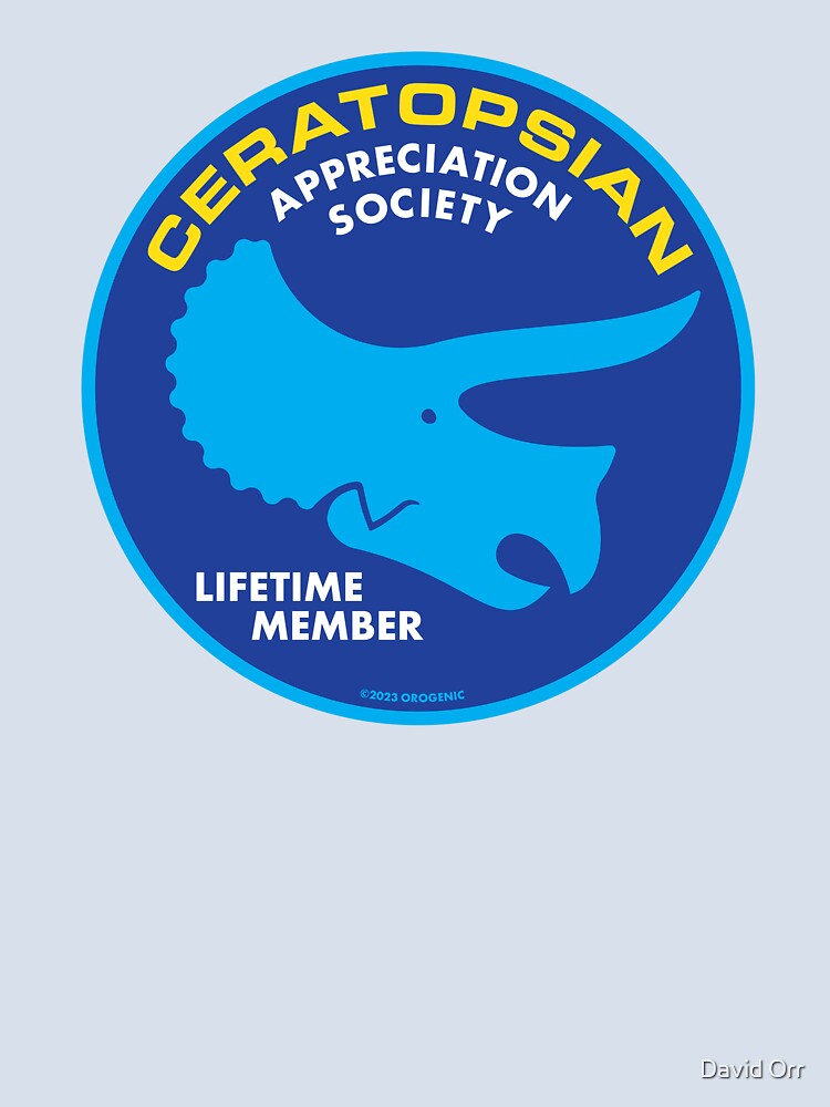 Ceratopsian Appreciation Society by David Orr