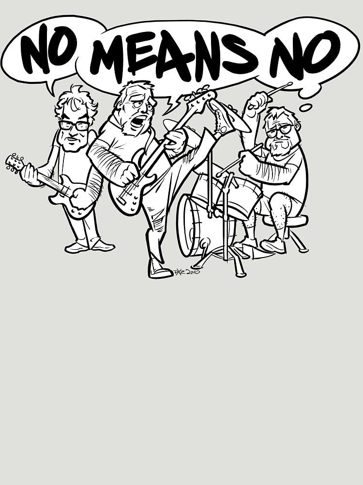 NoMeansNo Cartoon by Pawel Zawislak
