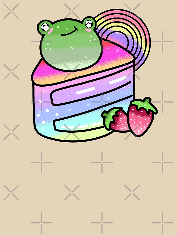 Cute Kawaii frog cake by Quacktails