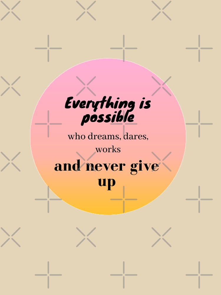 Never give up-Motivation by Desibeau