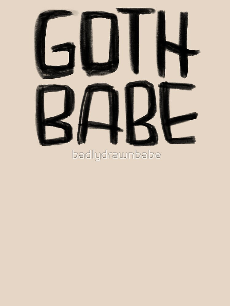 Goth Babe by badlydrawnbabe