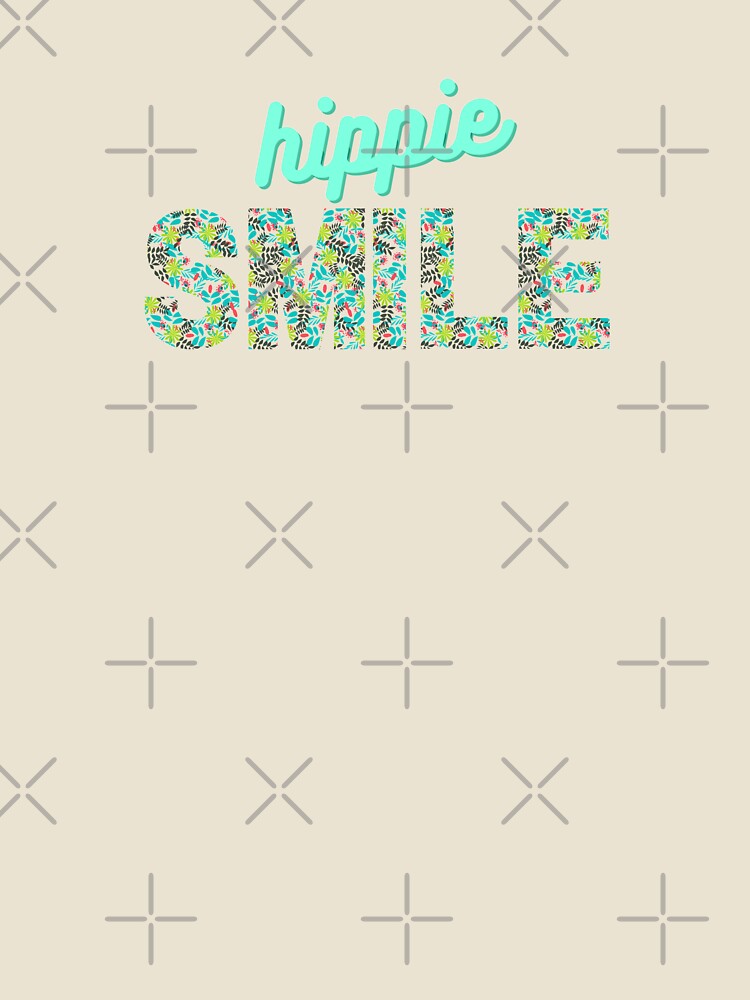 Hippie lifestyle art slogan floral theme chill vibes by TheSeasonalYard