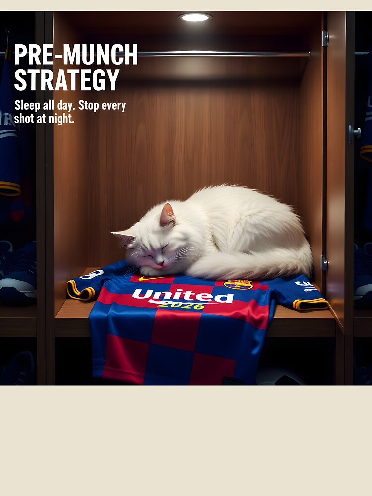 "Pre-Match Strategy, Sleep All Day, Stop Every Shot At Night." by Creative-RE