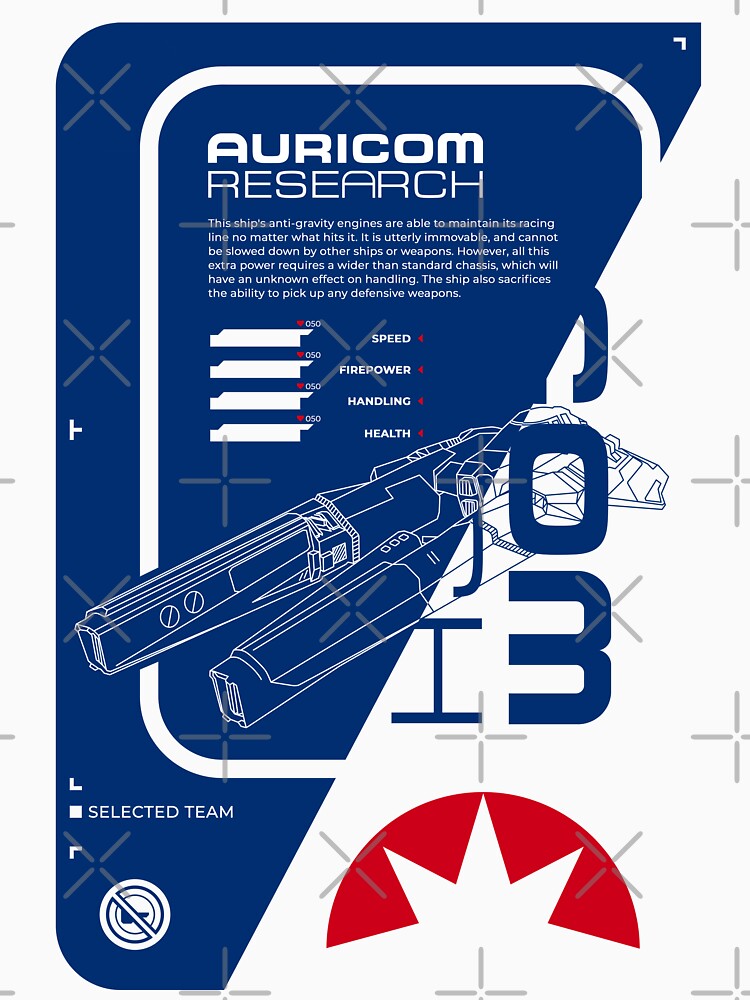 Wipeout 2048 Auricom Coverart by Vincent Strauss