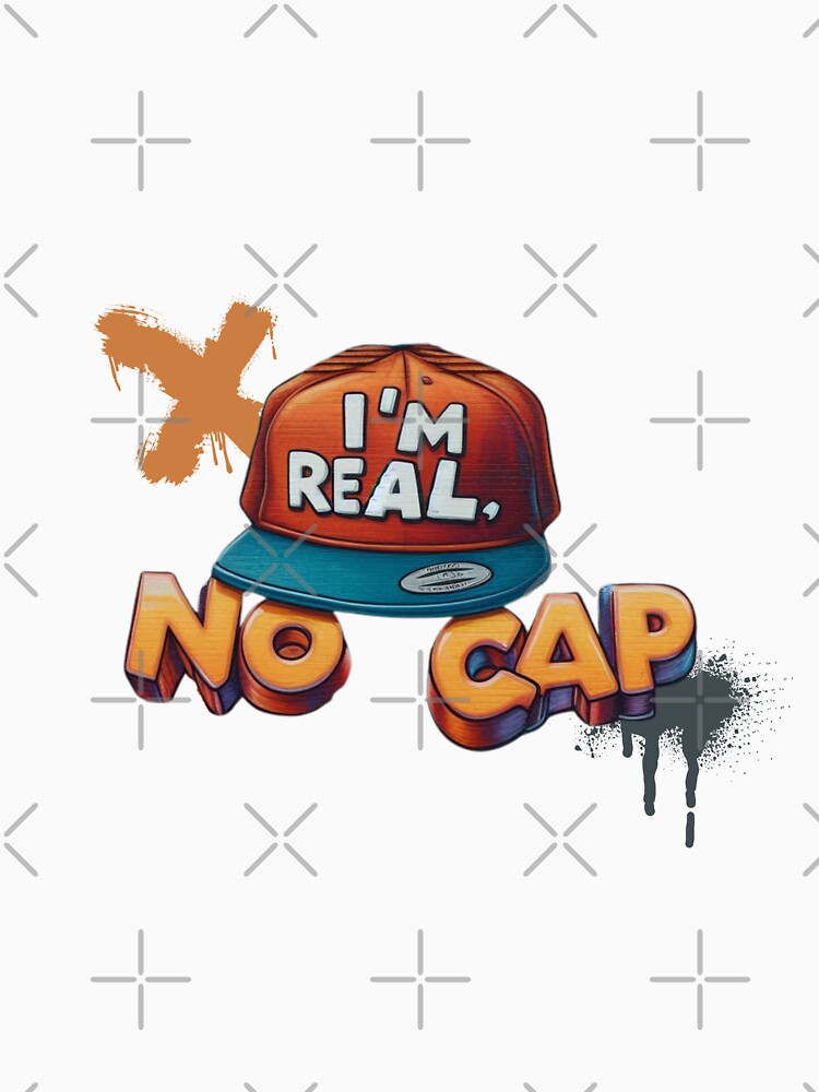 I’m real, no cap – urban graffiti design by Chachipiluly
