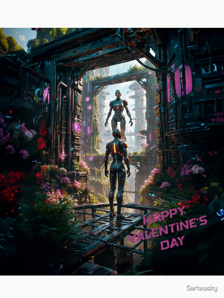 Happy cyber love day by Sartawsky