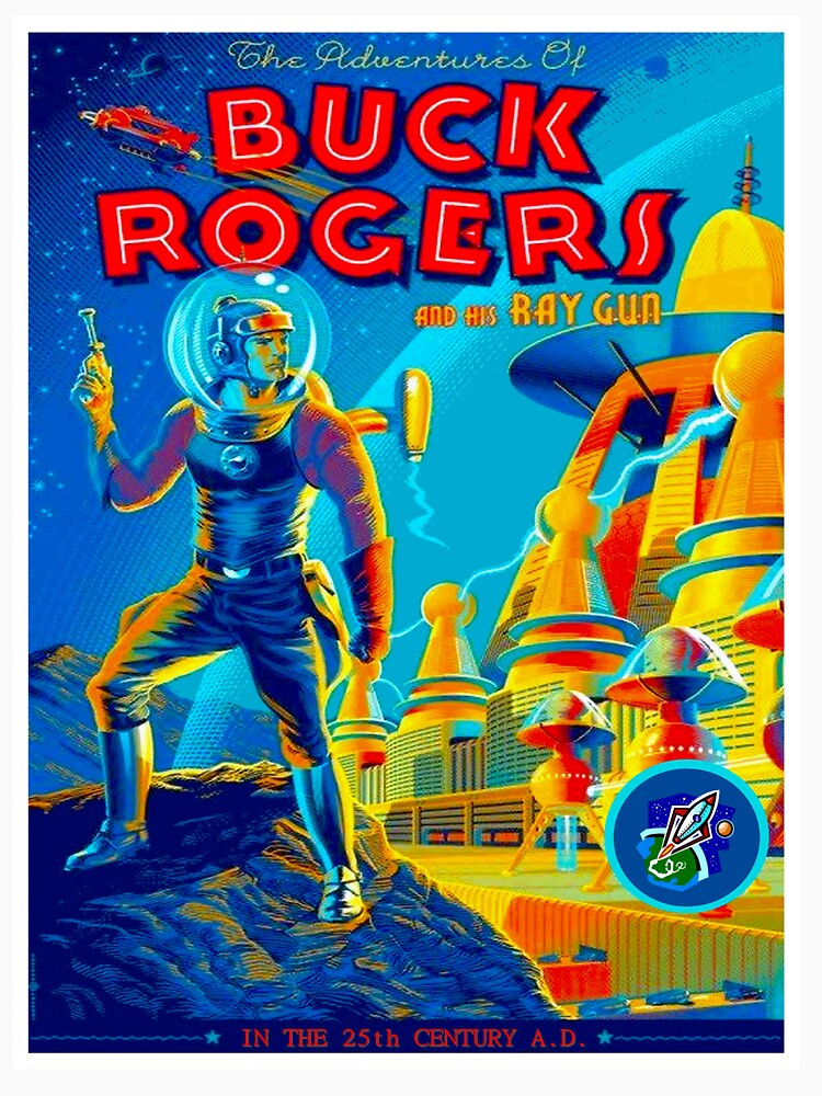 BUCK ROGERS : Vintage Antique Space Age Print by posterbobs