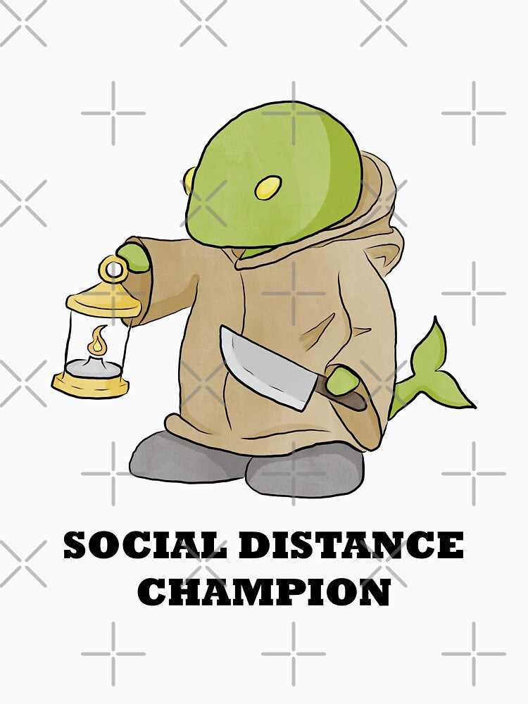 Social Distance Tonberry by Ducttapeduchess