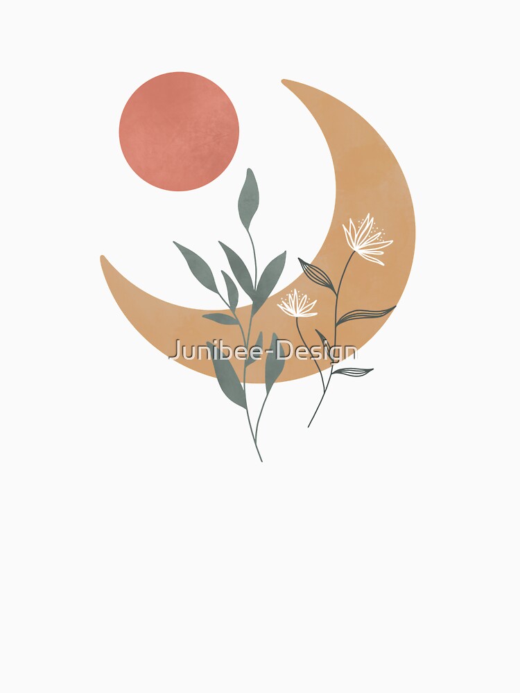 Boho moon by Junibee-Design