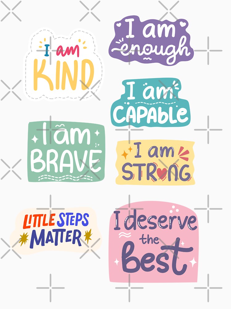 Affirmations "I Am" for Kids and Adults by tori-isCreating