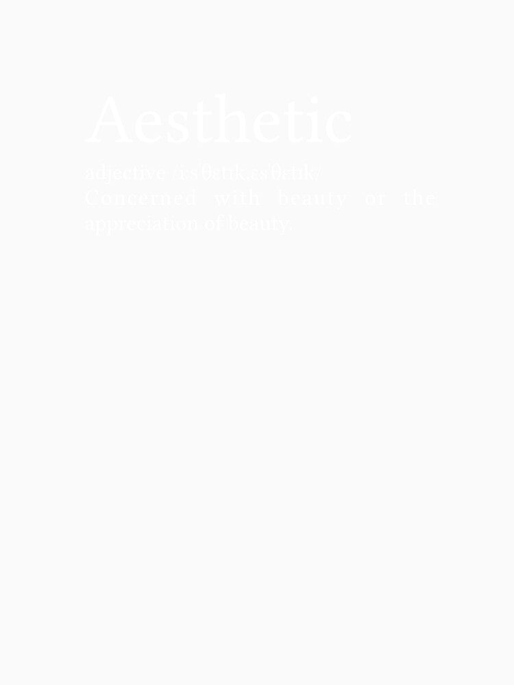 Aesthetic Definition by Jamila Benito
