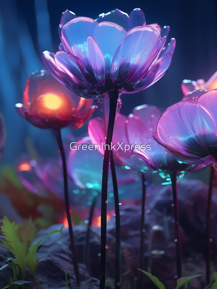 Dystopian Flora: A Sci-Fi Symphony in the Forbidden Forest by GreenInkXpress