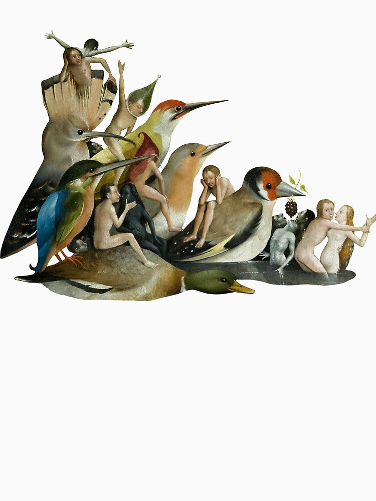 Hieronymus Bosch Garden of Earthly Delights by elinaarbidane