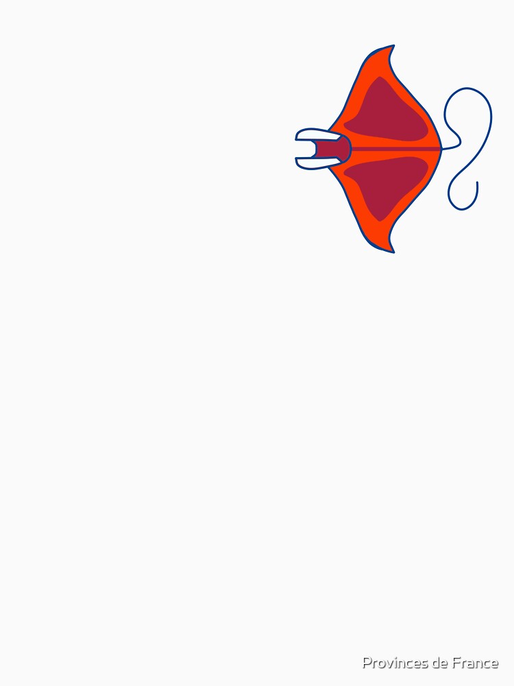 Red Manta Linear Stylized by Provinces de France