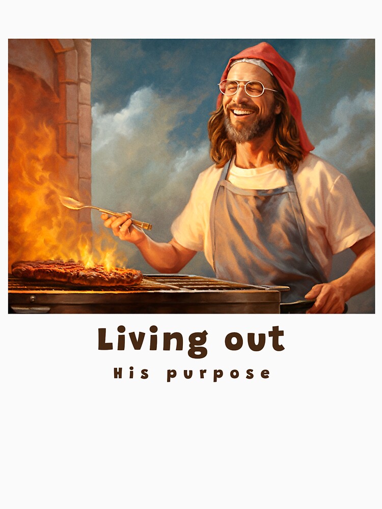 Living out his purpose Pizza Jesus by SoulfulT