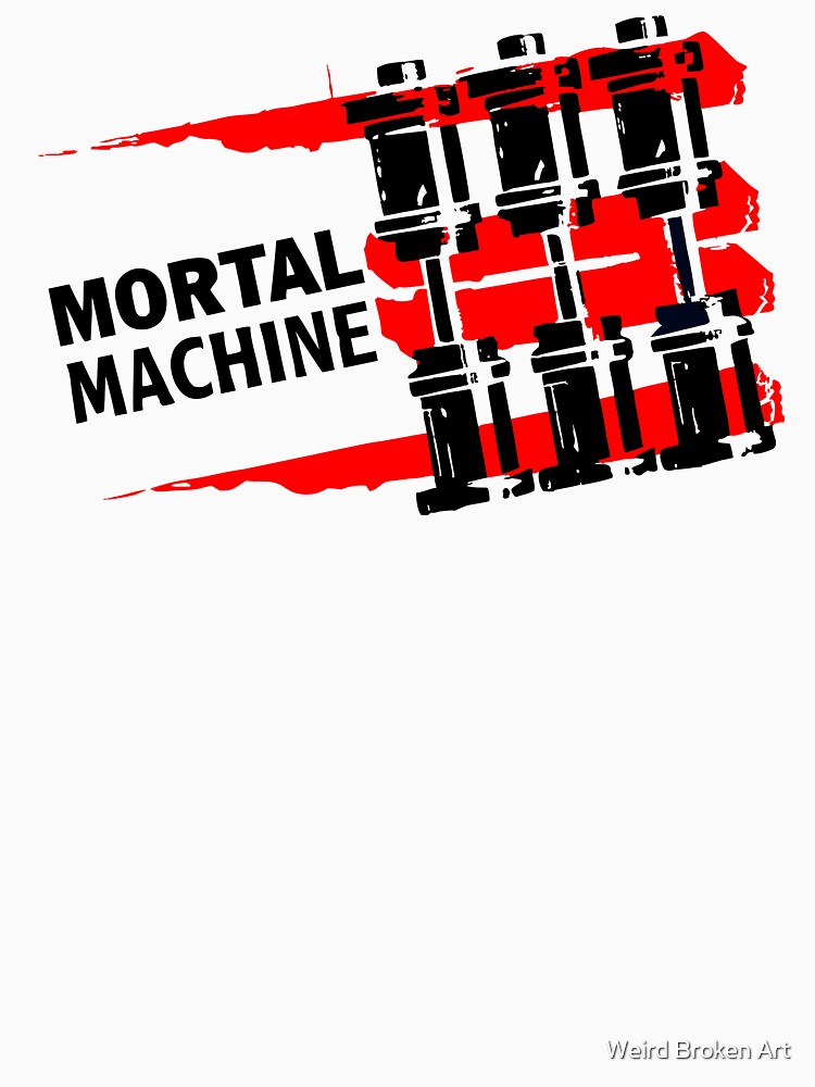 Mortal Machine – AI & Human Future Fusion | Sci-Fi Cyberpunk Art by Weird Broken Art