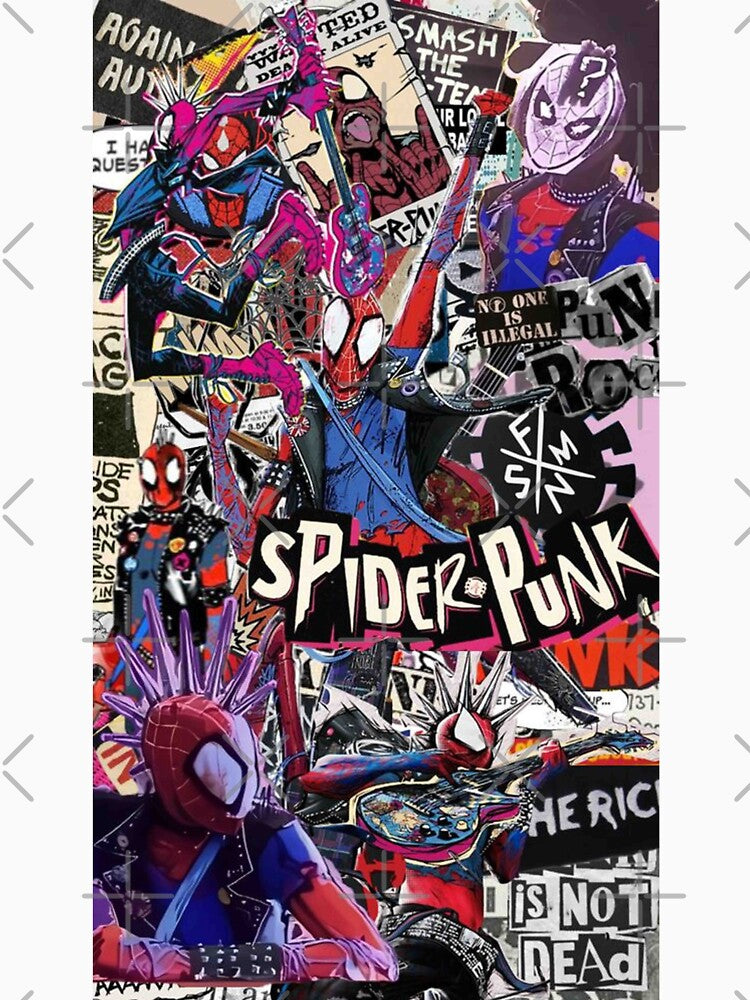 Spider-Punk Collage by MurielBoehm