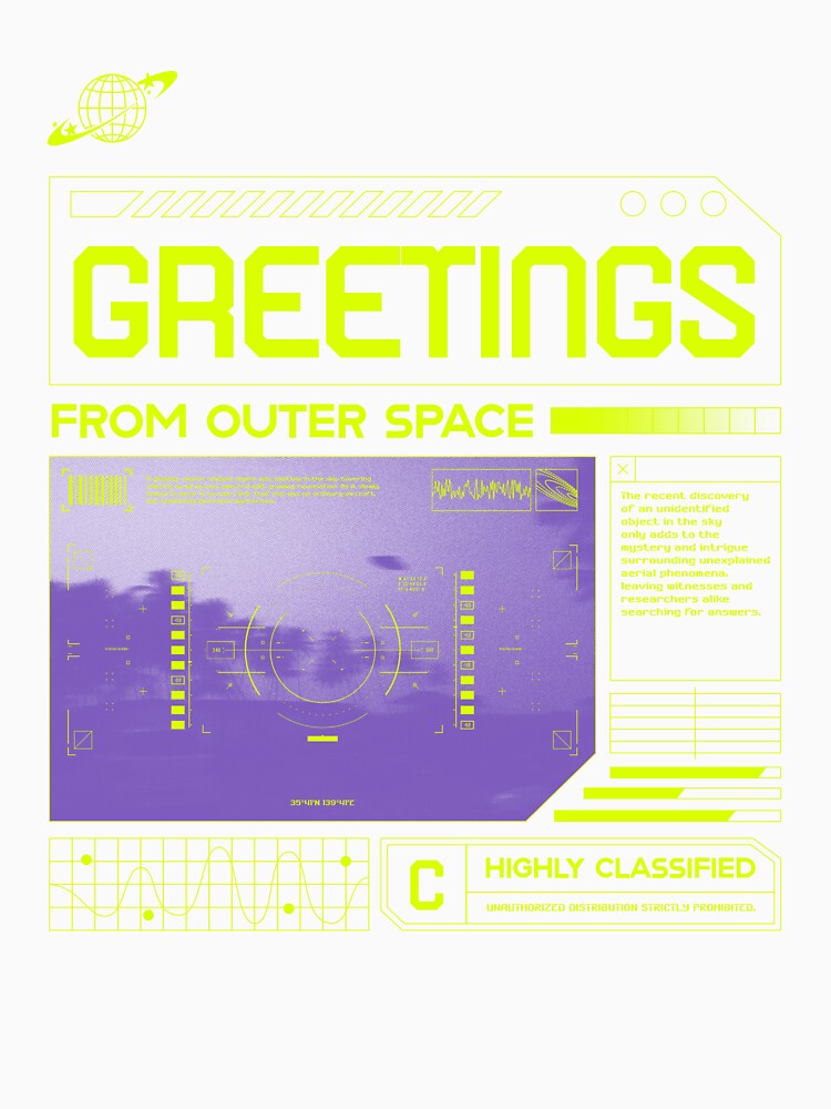 Greetings From Outer Space by Eccentriquee