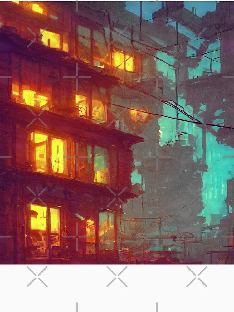 Dystopian Futuristic Neighborhood by knurvs