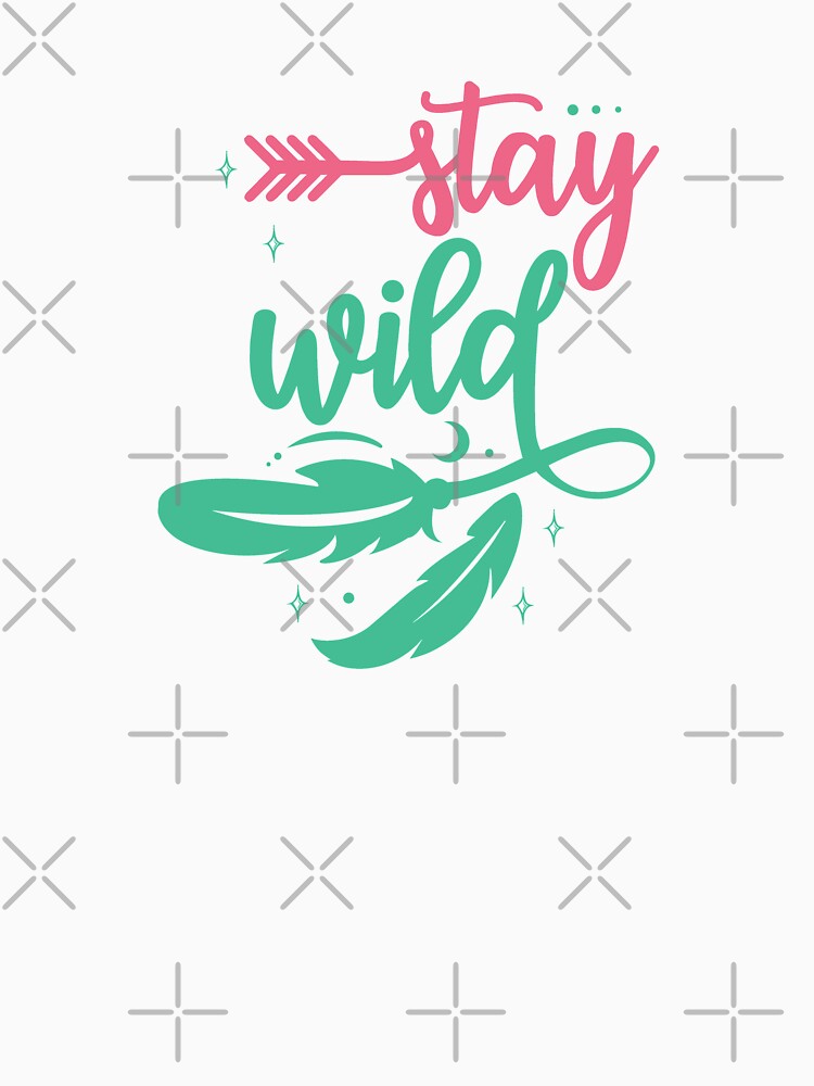 Stay Wild Hippie Boho Chic by ThreadsNouveau