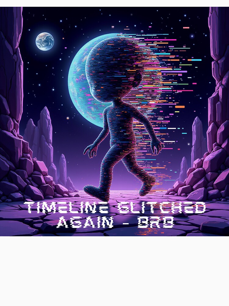 Timeline Glitched Again – BRB by ElectraARTS1971