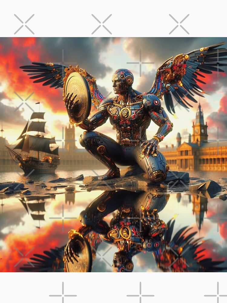 Metallic Warrior's Defiance by Ghost Archer Illusions