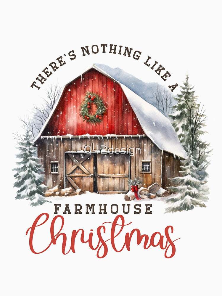Christmas Farm House by 042design